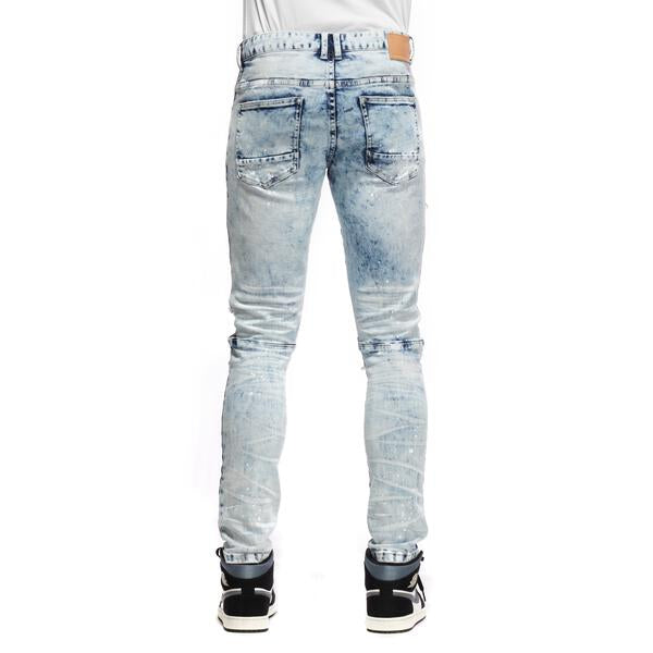 Smoke Rise Doodling Jeans Ombre Blue / 44 / 32