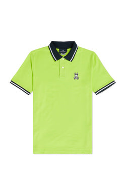 MENS BIG AND TALL PRESCOTT POLO - 323 electric lime