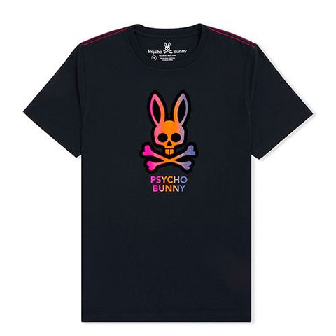 MENS BIG AND TALL DYLAN GRADIENT BUNNY TEE 410 NAVY