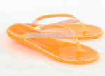 Jelly Flip Flops Orange