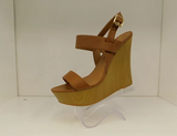 QUPID KENDALL CAMEL WEDGE