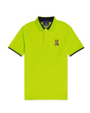 MENS DYLAN GRADIENT BUNNY POLO  322 ACID LIME