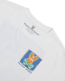 MENS BIG AND TALL JAMES BUNNY IN A BOX TEE-100 WHITE